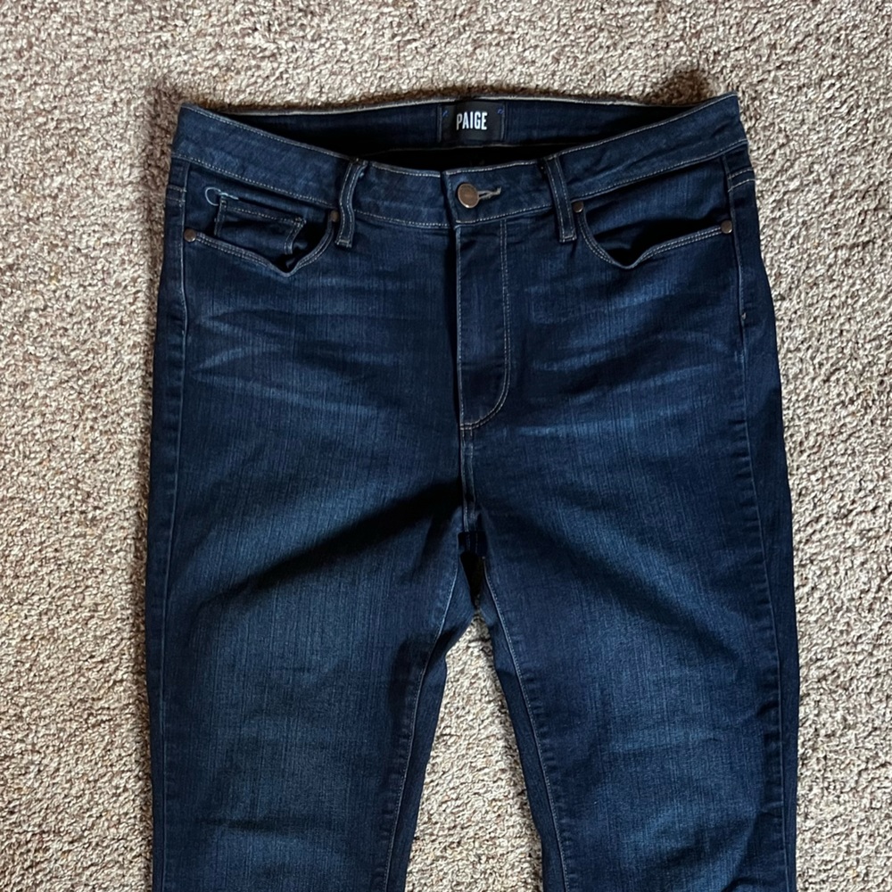 PAIGE High Rise Manhattan Jeans